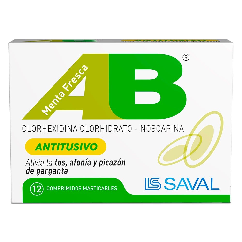 AB ANTITUSIVO SABOR MIEL COMPRIMIDOS MASTICABLES