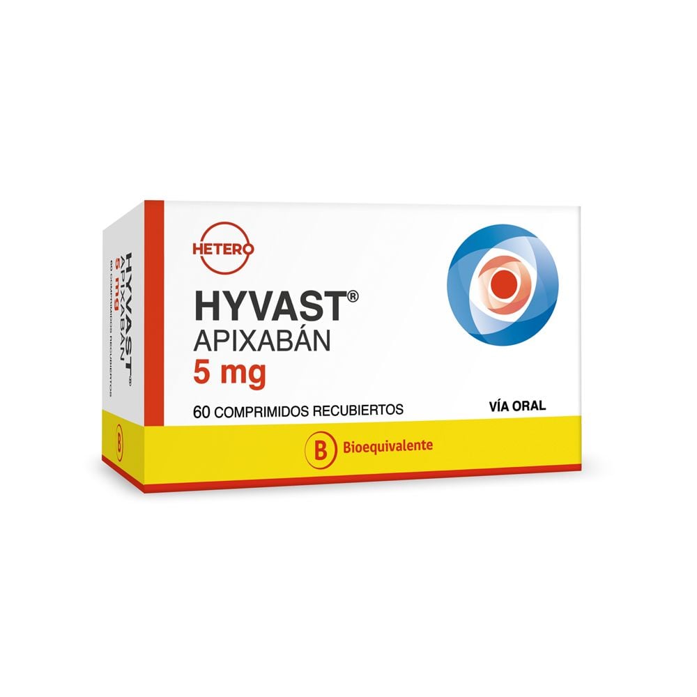 Hyvast Bioequivalente Comprimidos Recubiertos 5Mg X60