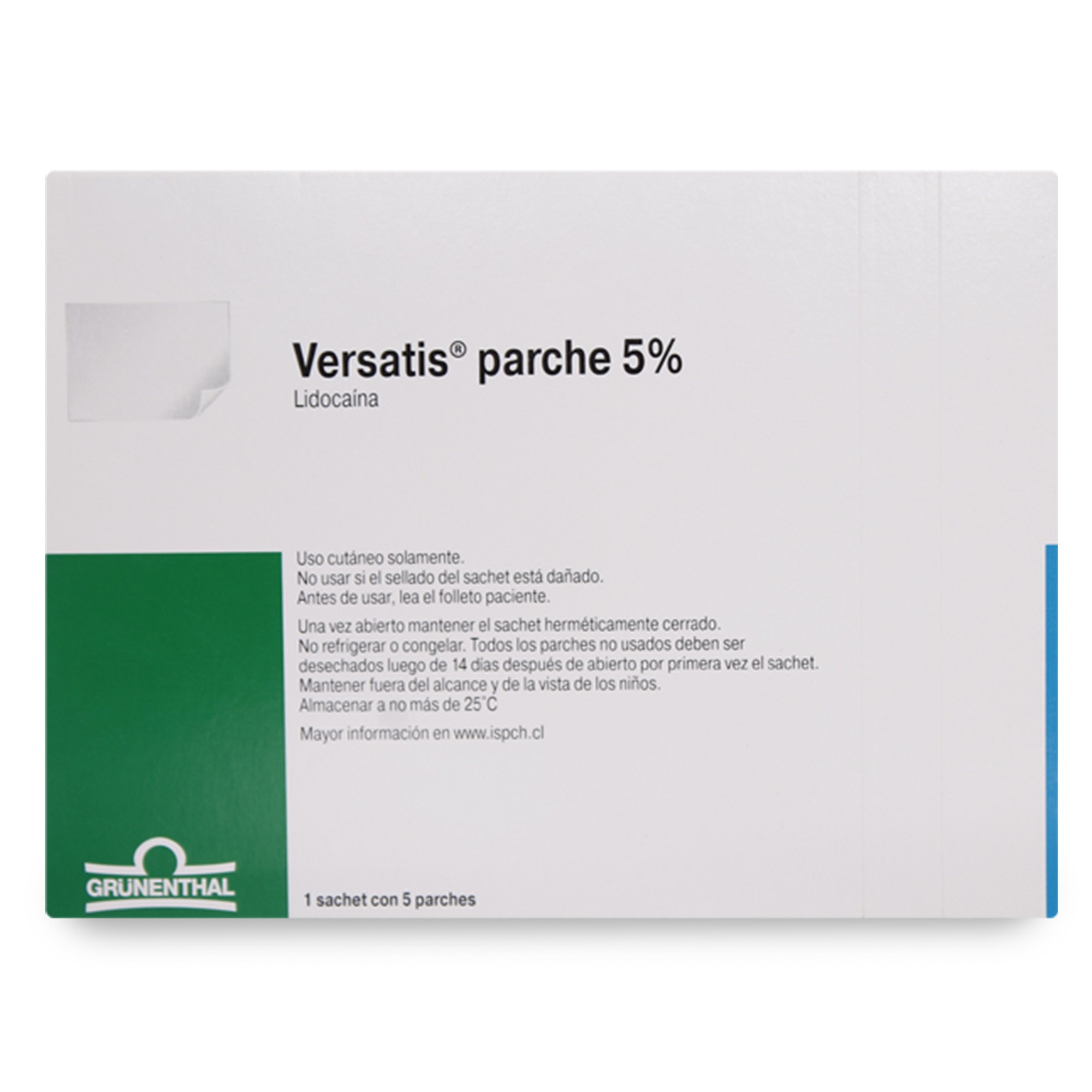 Vesatis Lidocaina 5% 5 Parches