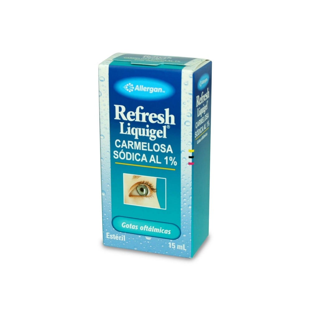 Refresh Liquigel Carmelosa Sódica 1% Gotas Oftálmica 15 mL