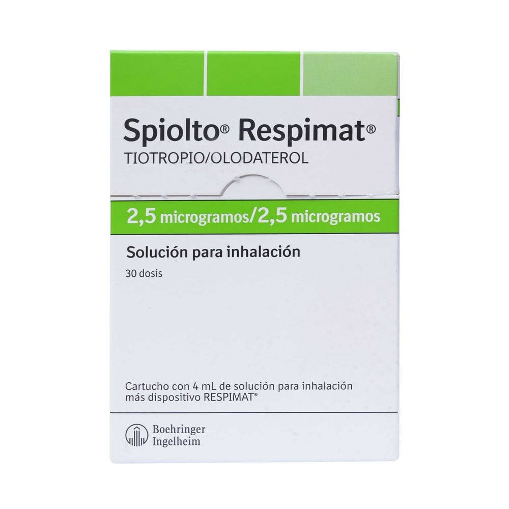 Spiolto Respimat Olodaterol 2,5 mcg Solución para Inhalación 30 Dosis