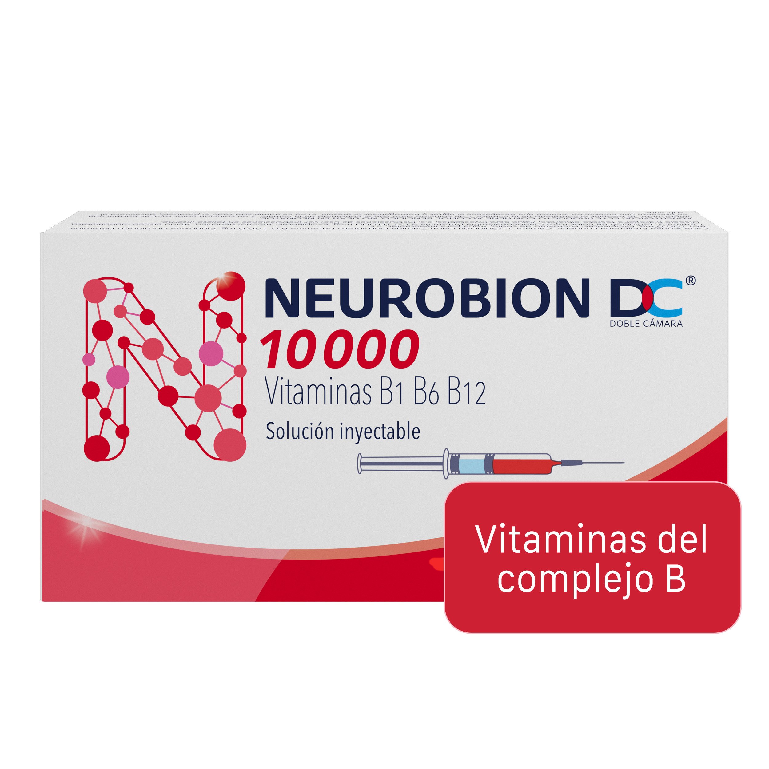 NEUROBION DC 10.000 SOLUCIÓN INYECTABLE