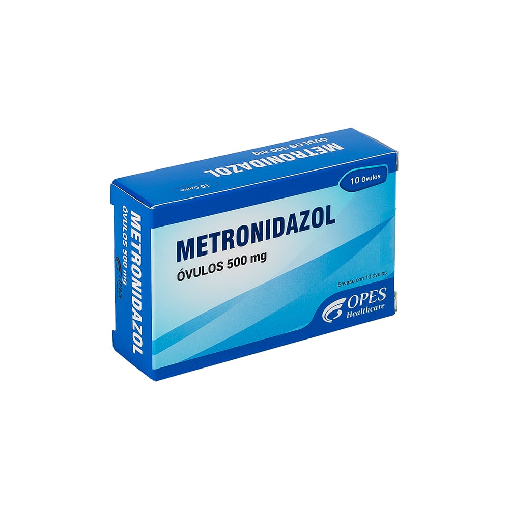 METRONIDAZOL ÓVULOS 500 mg