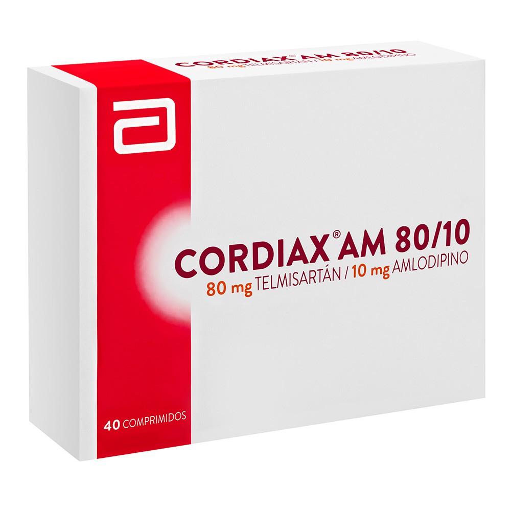 Cordiax AM (80 / 10 mg) 40 Comprimidos
