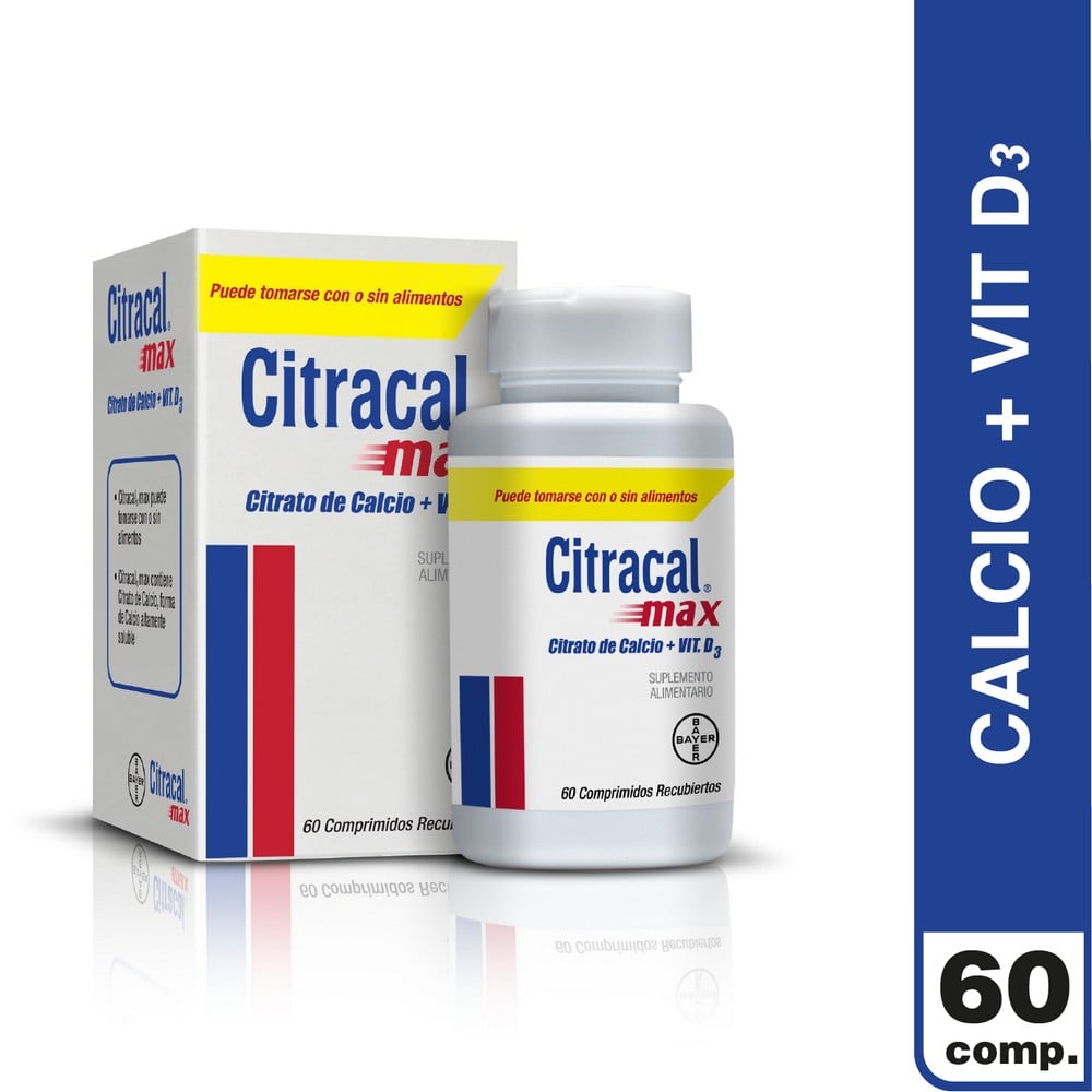 EXTRACAL COMPRIMIDOS RECUBIERTOS 500 mg (CALCIO)