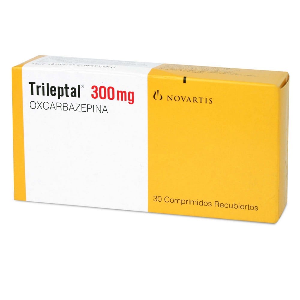 Trileptal Oxcarbazepina 300 mg 30 Comprimidos
