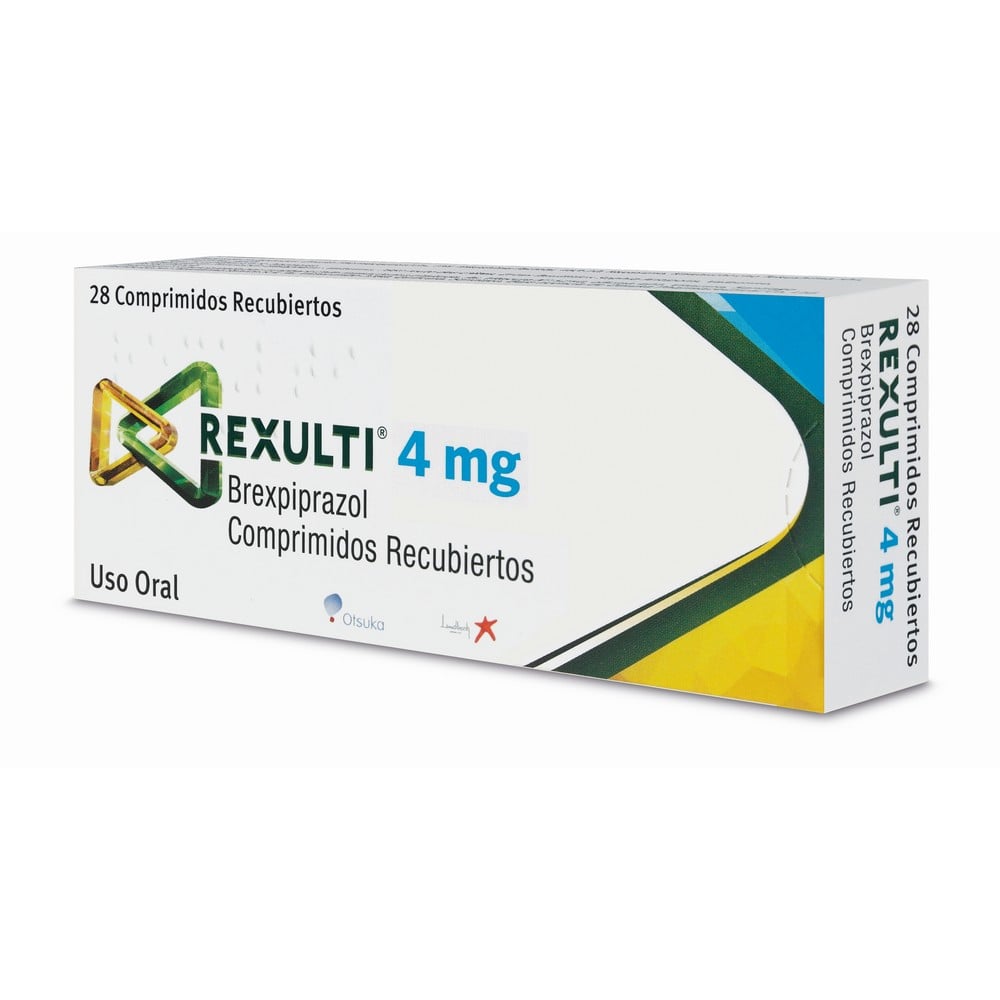 Rexulti Brexpiprazol 4 mg 28 Comprimidos Recubiertos