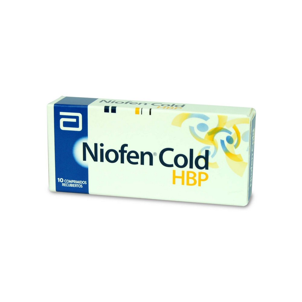 Niofen Cold HBP Ibuprofeno 200 mg 10 Comprimidos