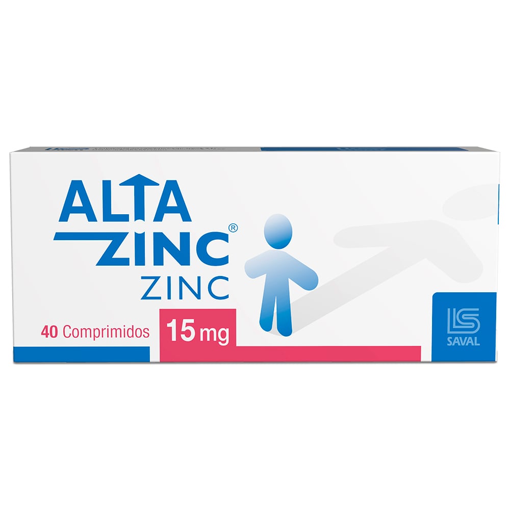 ALTAZINC COMPRIMIDOS 15 mg
