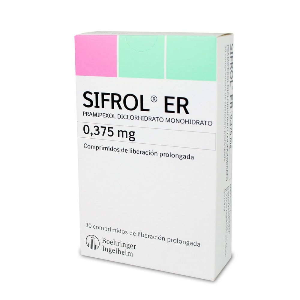 SIFROL ER COMPRIMIDOS DE LIBERACIÓN PROLONGADA 4,5 mg