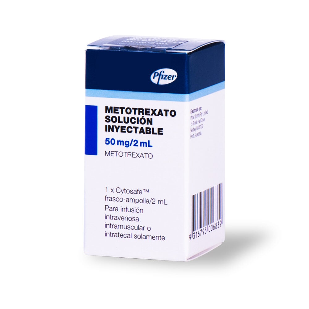 Metotrexato 50mg / 2ml Inyectable 1 Frasco / Ampolla