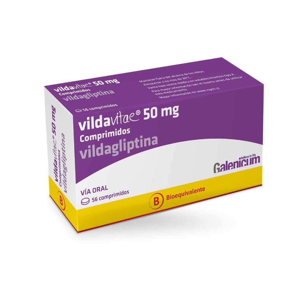 Vildavitae 50 mg 56 Comprimidos