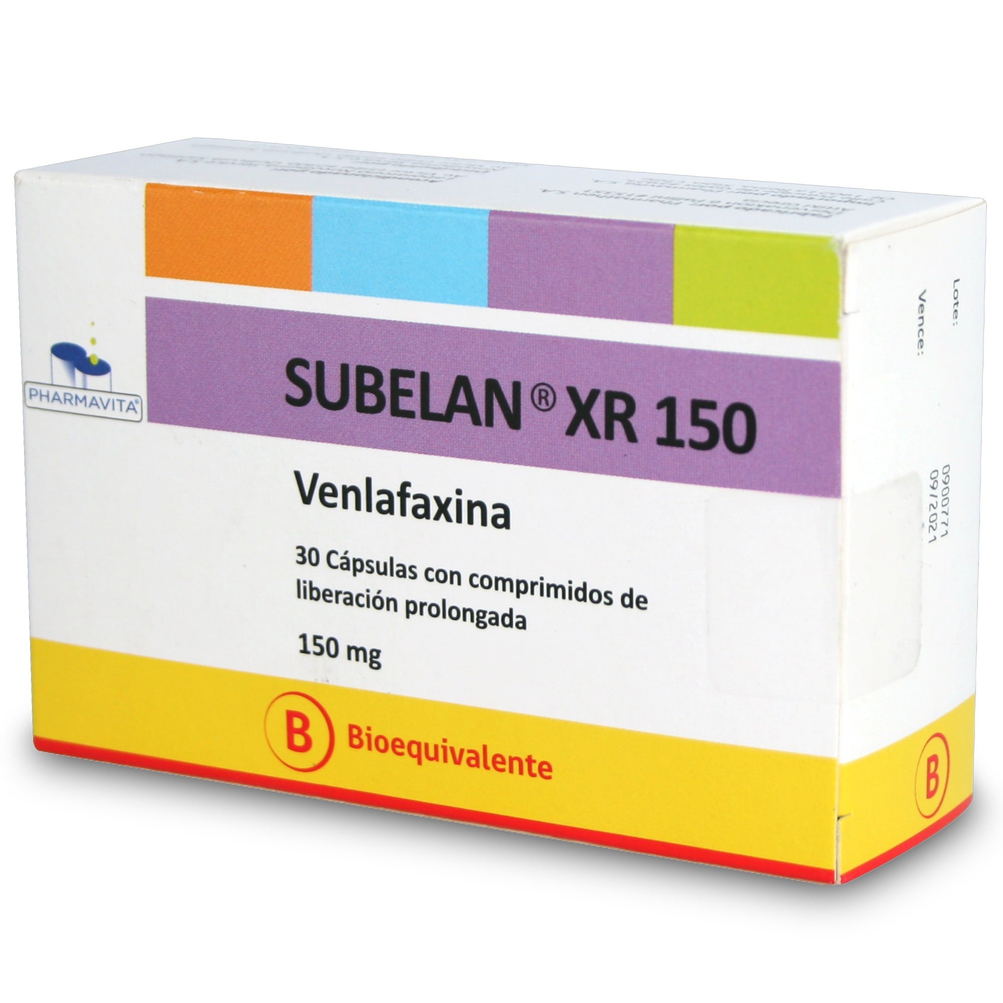 SUBELAN XR CÁPSULAS DE LIBERACIÓN PROLONGADA 150 mg