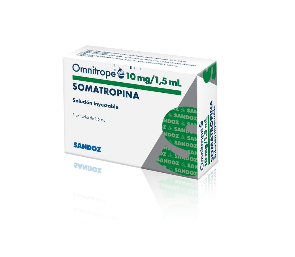 Omnitrope Somatropina 10 mg Inyectable 1 Cartucho