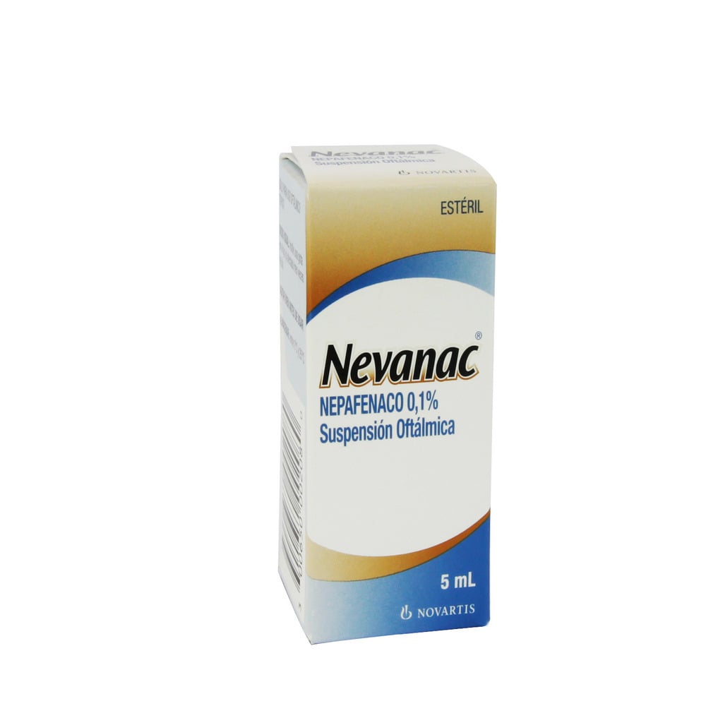 NEVANAC SUSPENSIÓN OFTÁLMICA 0,1% (NEPAFENACO)