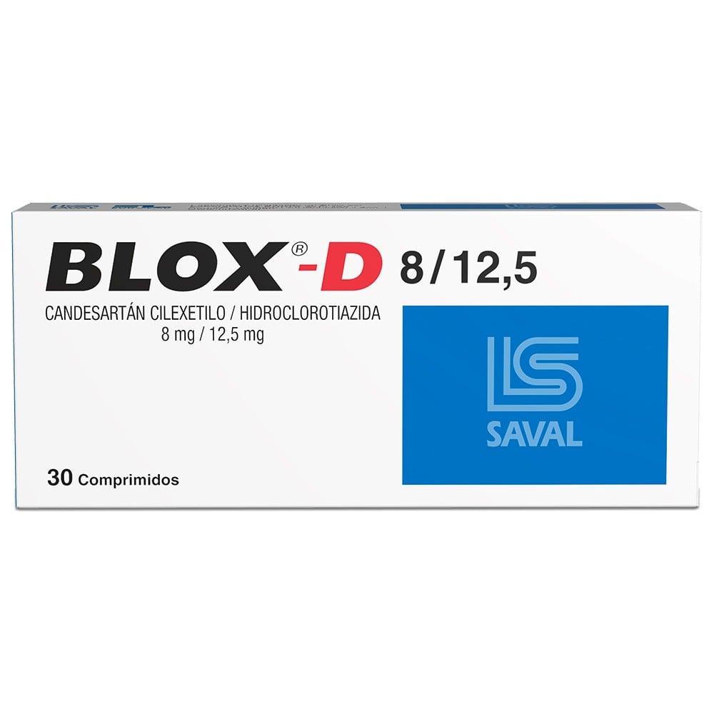 BLOX COMPRIMIDOS 8 mg (CANDESARTAN)