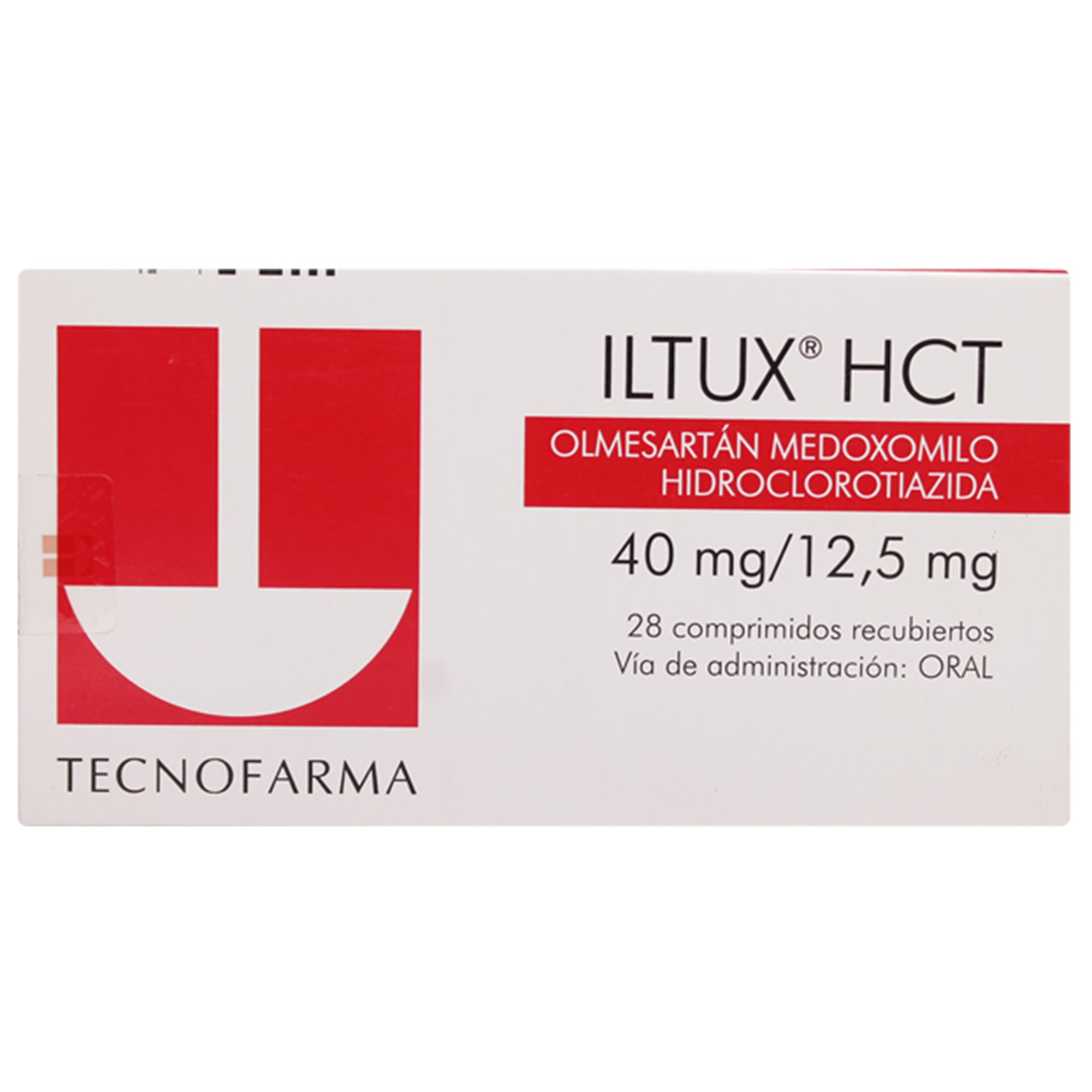 Iltux HCT Olmesartan 40/12,5 mg 28 Comprimidos Recubiertos