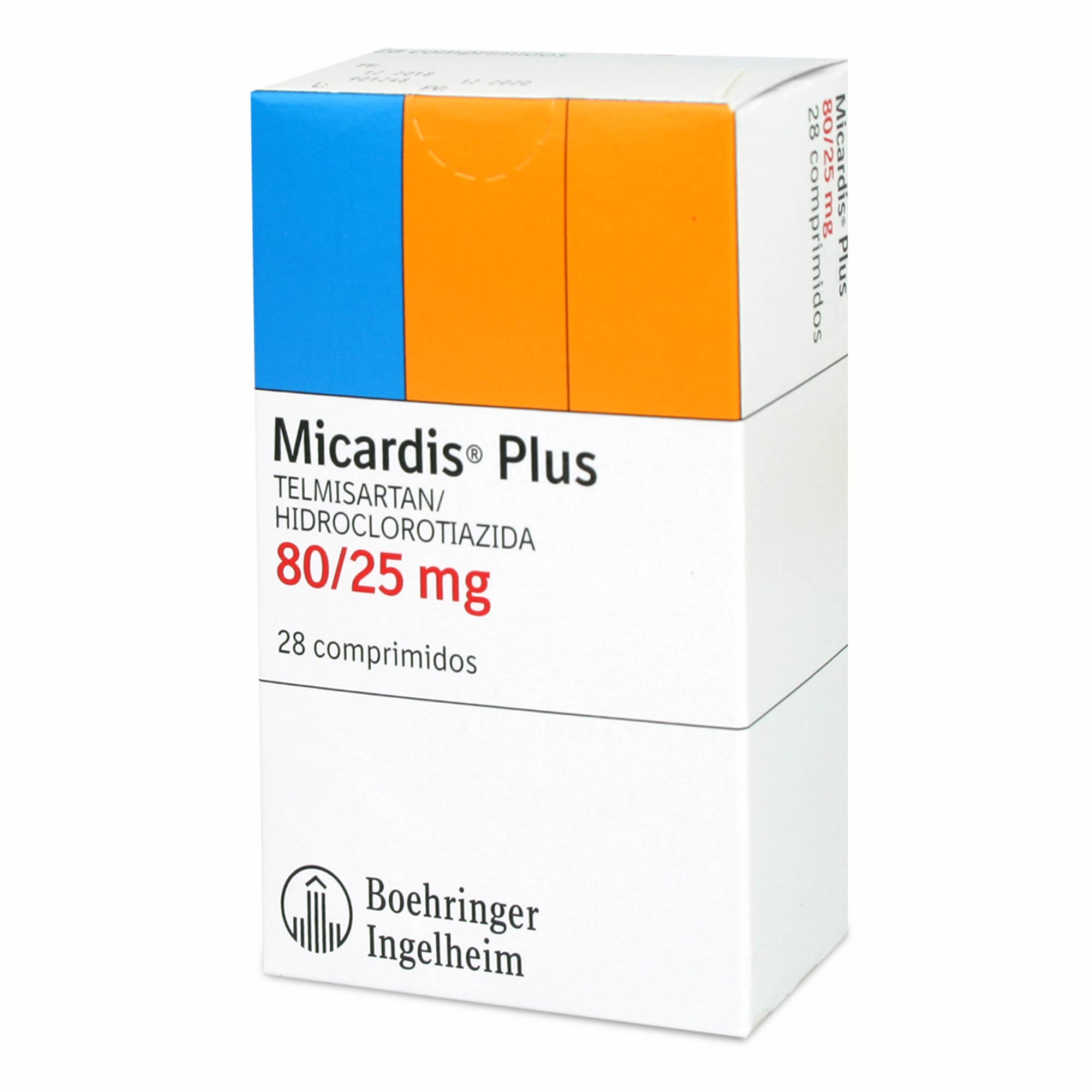 Micardis Plus 80mg/25mg Telmisartan 80 mg 28 Comprimidos