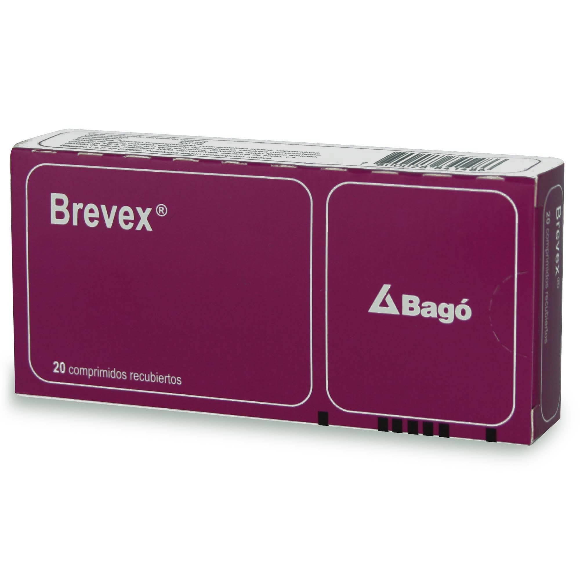 Brevex Paracetamol 300 mg 20 Comprimidos Recubiertos