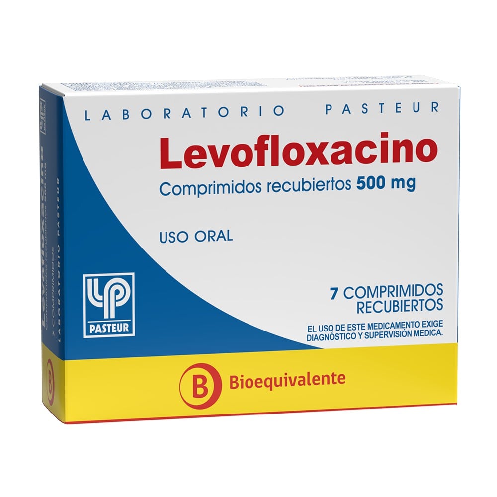 Levofloxacina 500 mg 7 Comprimidos