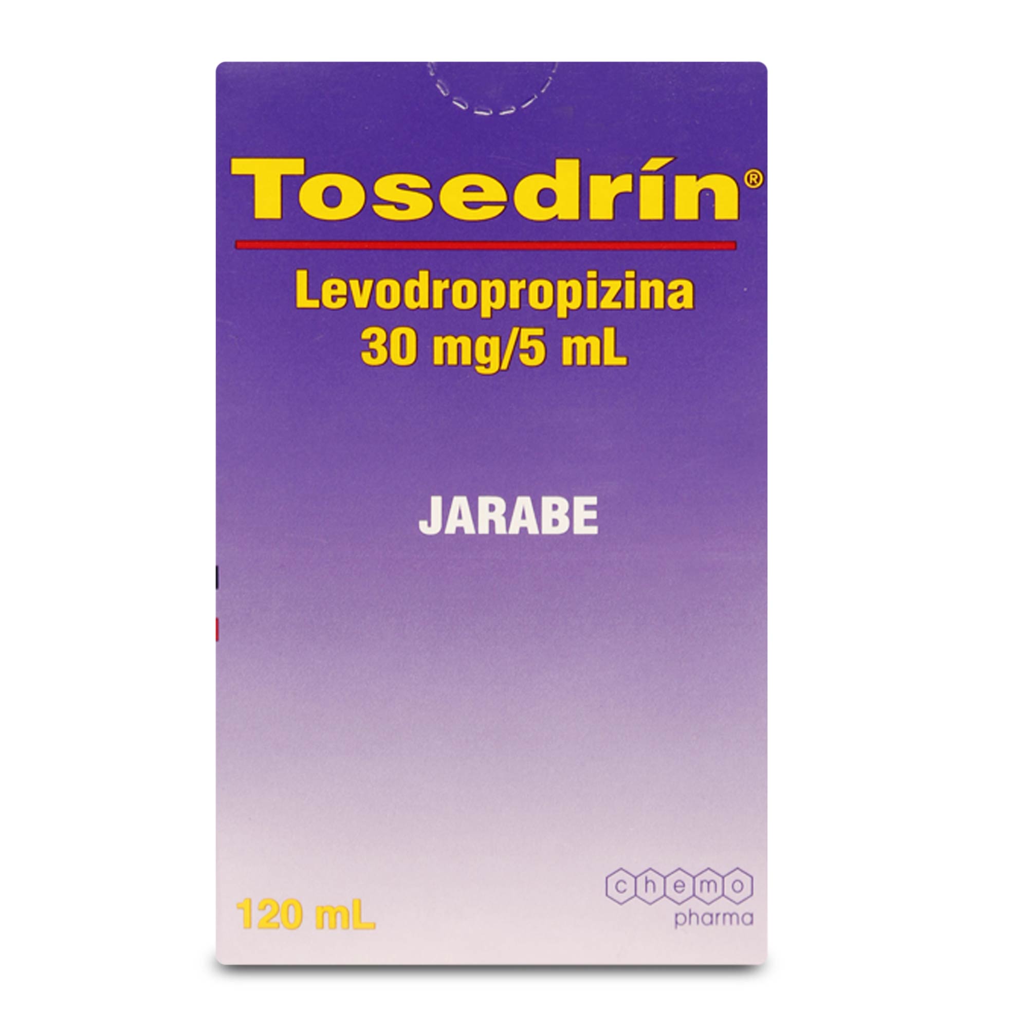 Tosedrin Levodropropizina 30 mg/5ml Jarabe 120 mL