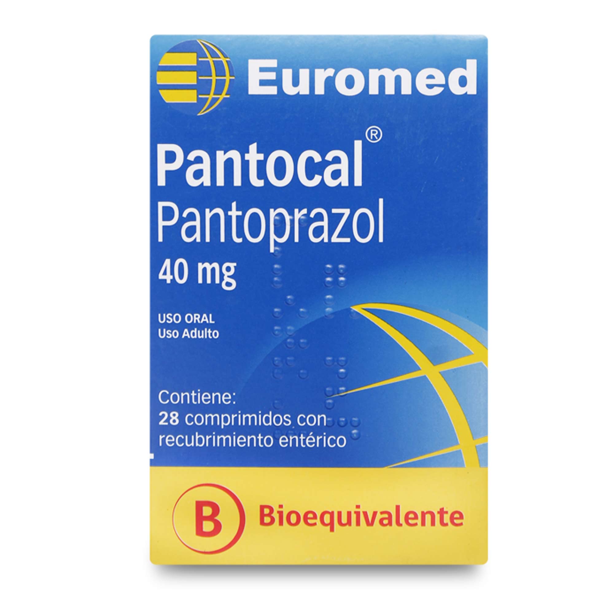 Pantocal  Pantoprazol 40 mg 28 Comprimidos