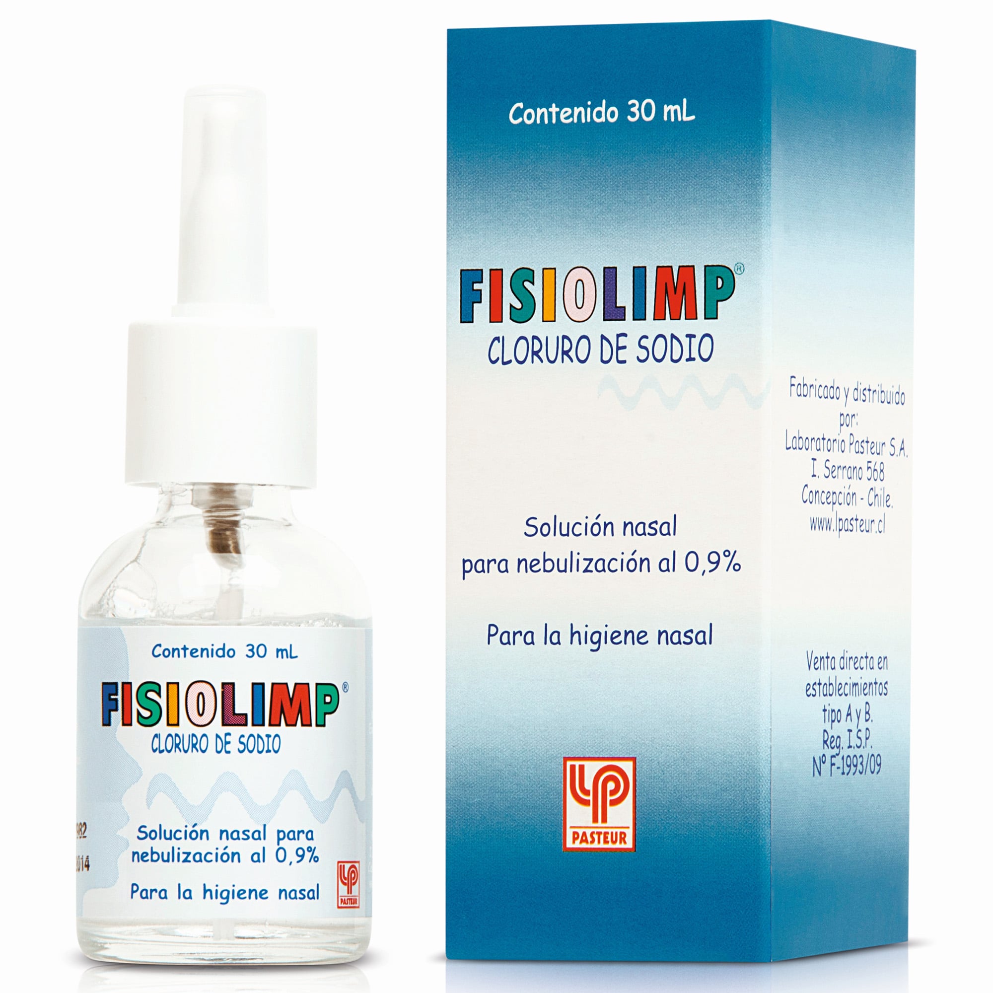 Fisiolimp Cloruro De Sodio 0,9% Solución Nasal 30 mL