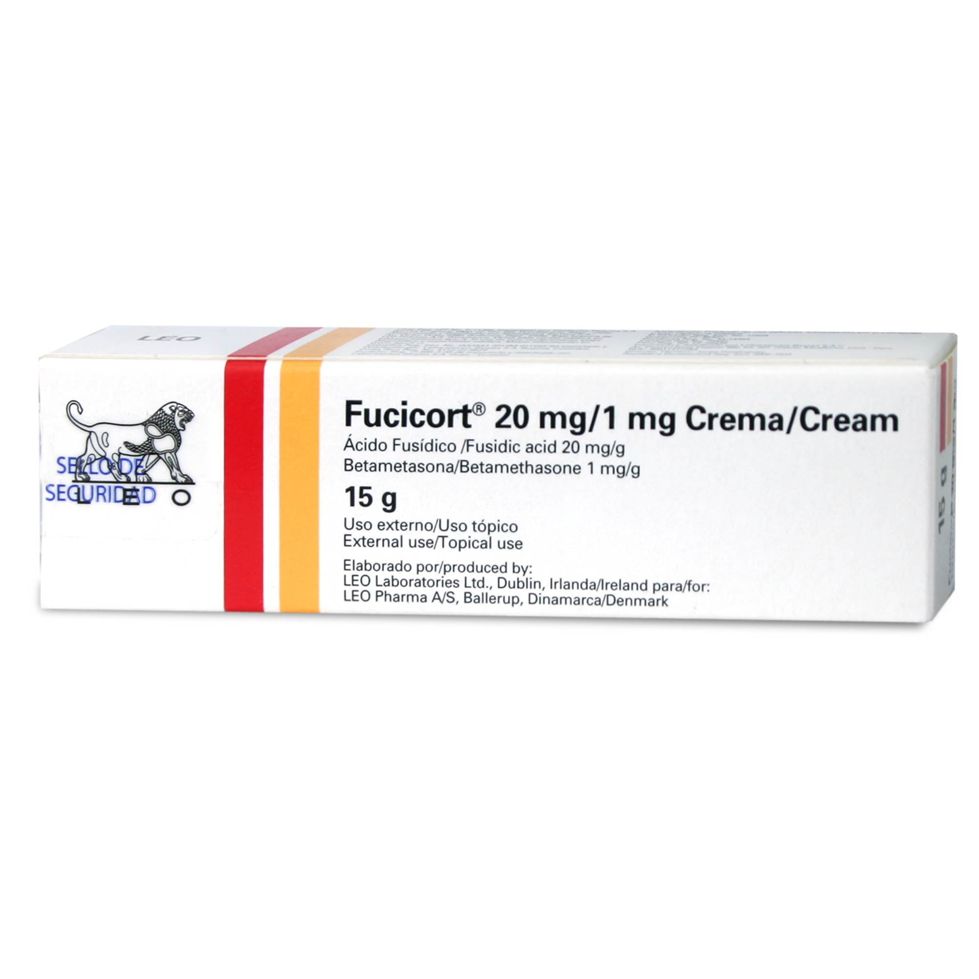 Fucicort Acido Fusidico 20 mg/g Crema Tópica 15 gr