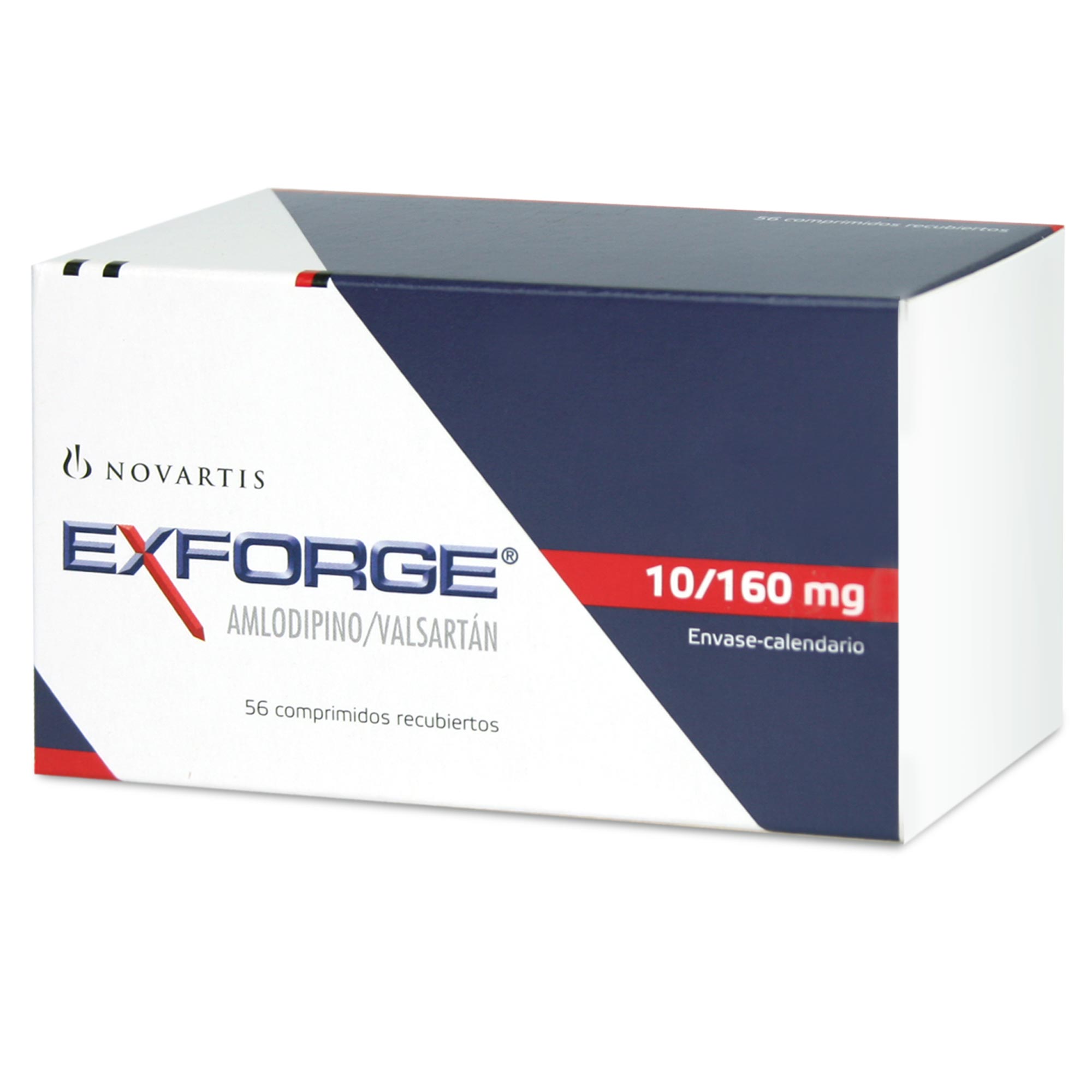 Exforge10/160 AmLodipino 10 mg 56 Comprimidos