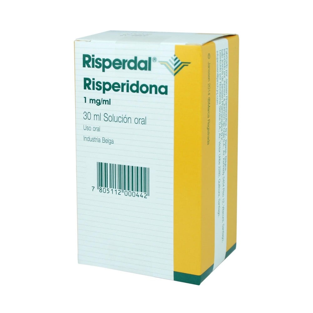 Risperdal Risperidona 1 mg Solución 30 mL