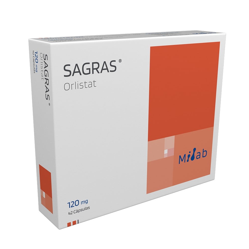 SAGRAS CÁPSULAS 120 mg