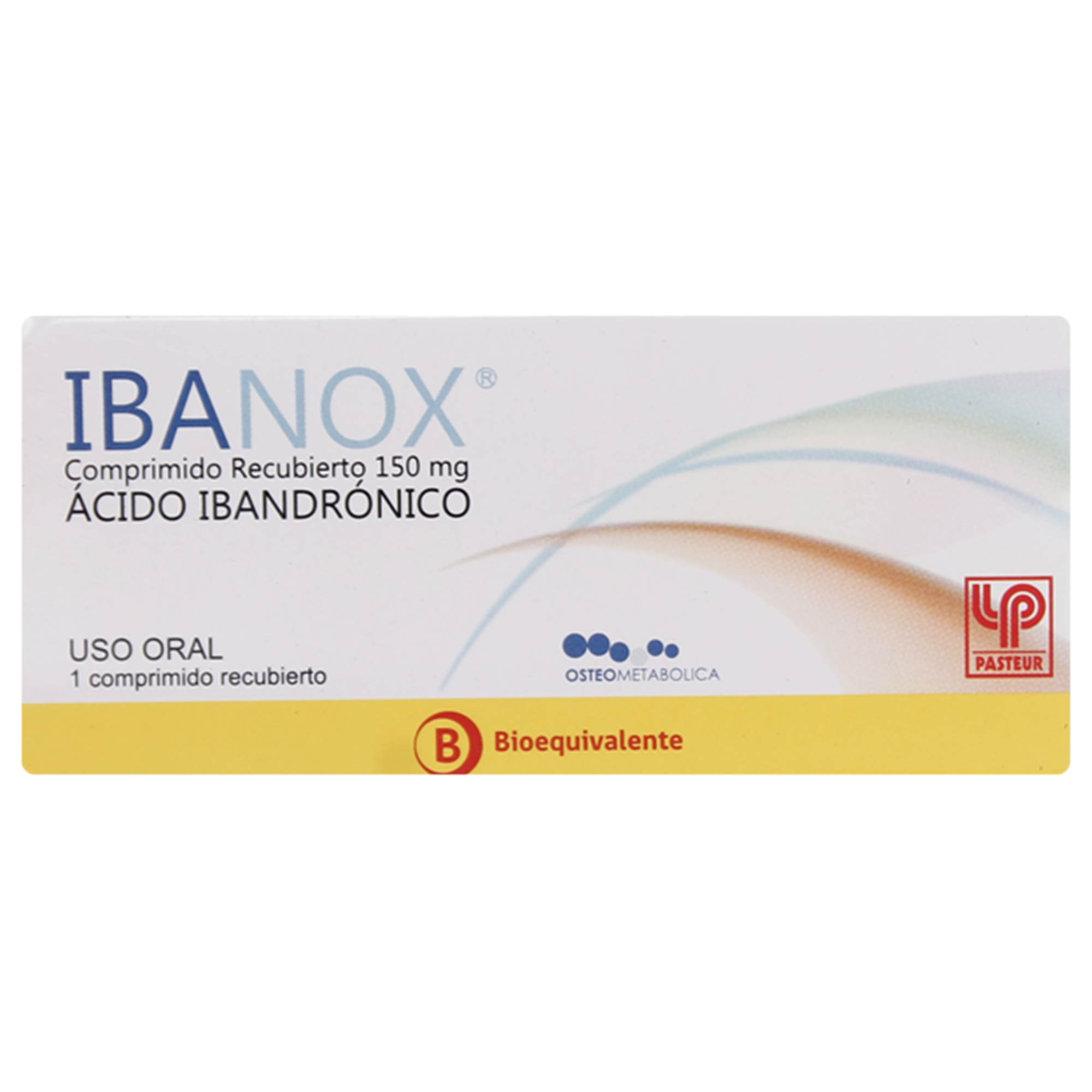 Ibanox Ibandronato Sodico 150 mg 1 Comprimido Recubierto
