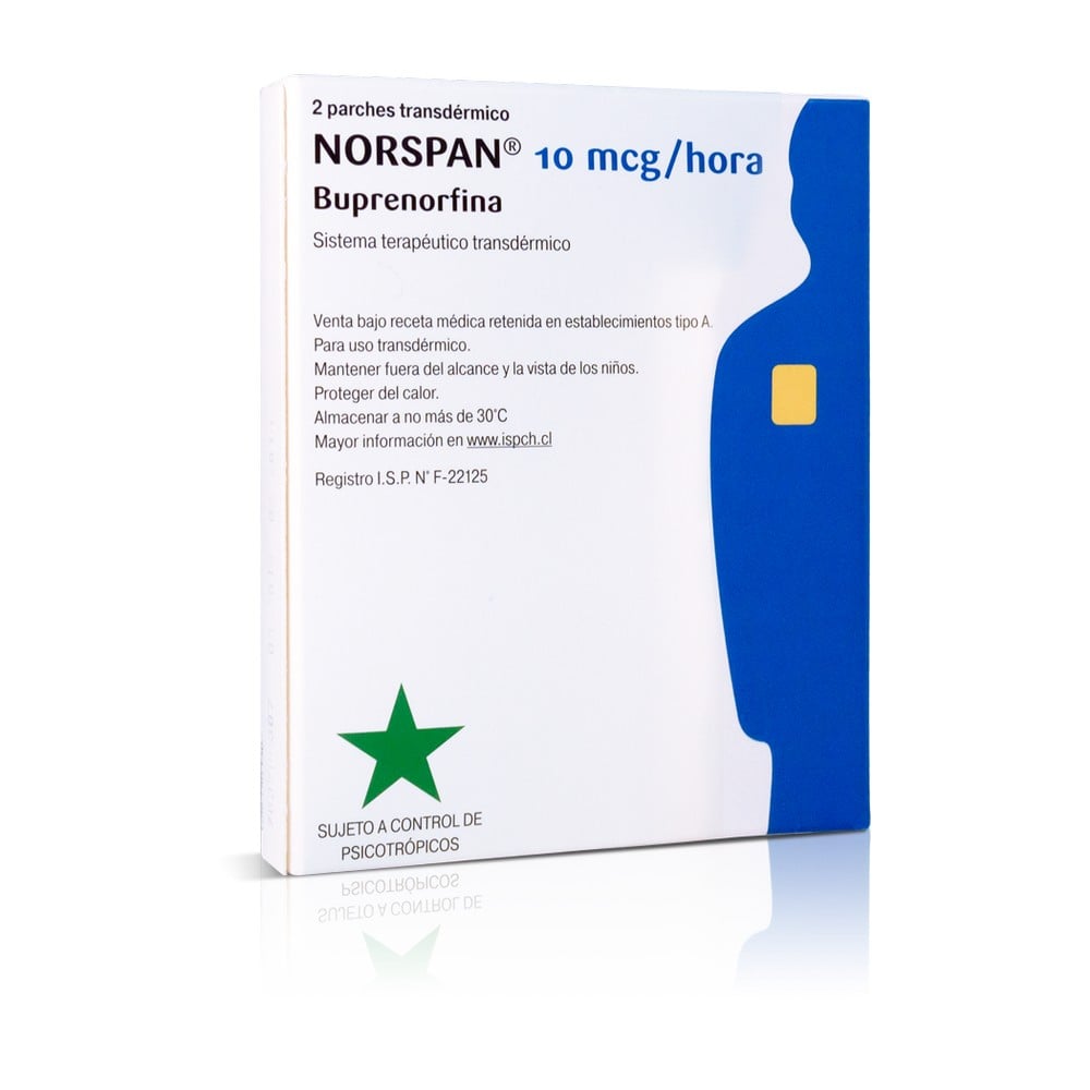 NORSPAN SISTEMA TERAPÉUTICO TRANSDÉRMICO 10 mcg/hora (BUPRENORFINA)