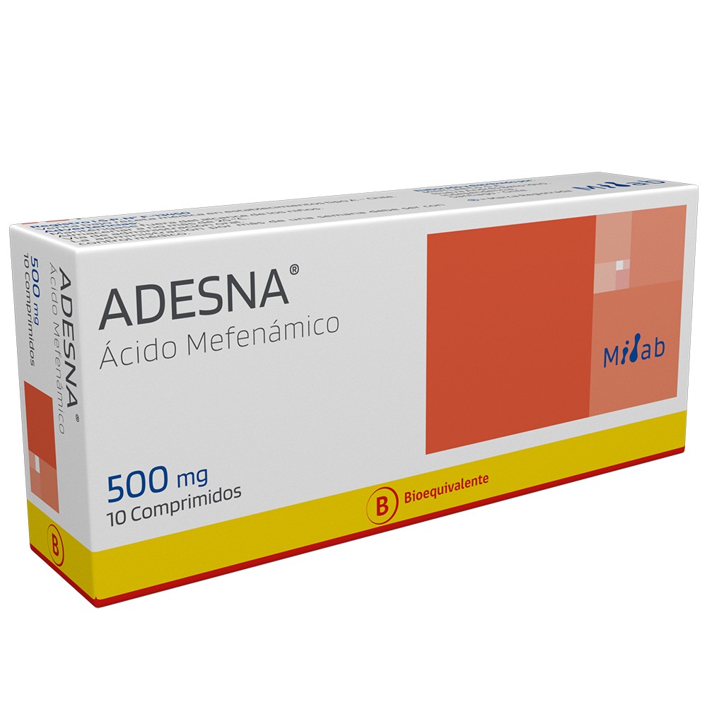 ADESNA COMPRIMIDOS 500 mg (ÁCIDO MEFENÁMICO)