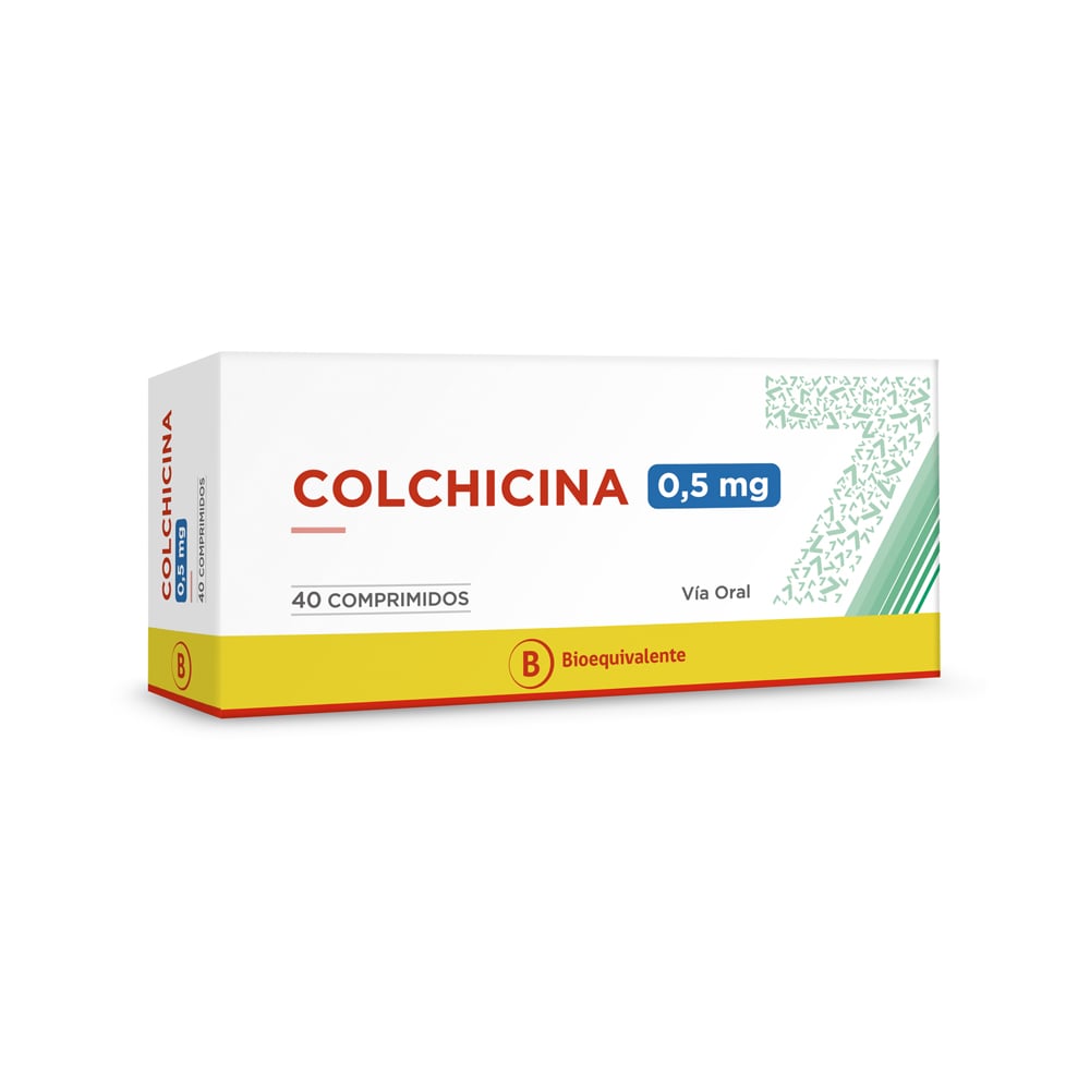Colchicina 0,5 mg 40 Comprimidos