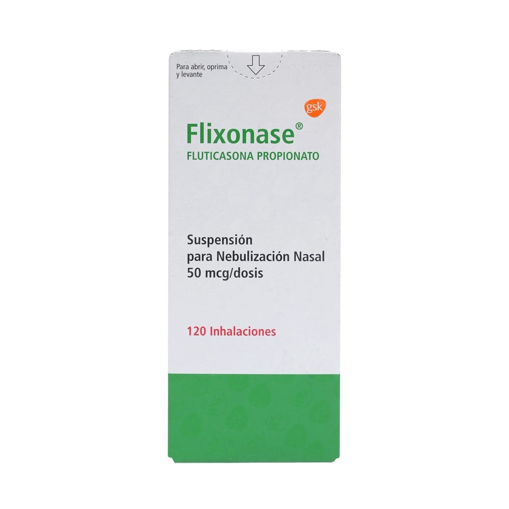 Flixonase Fluticasona Propionato 50 mcg Suspensión Nasal 120 Dosis
