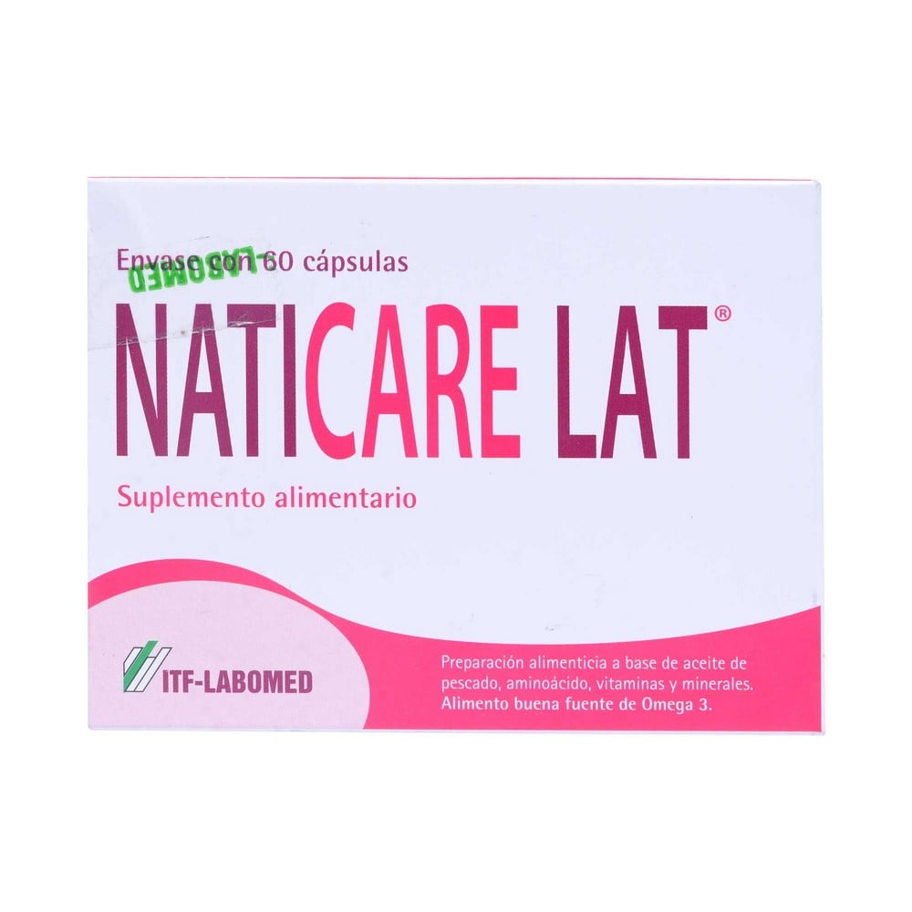 Naticare Suplemento Alimentario 60 Cápsulas