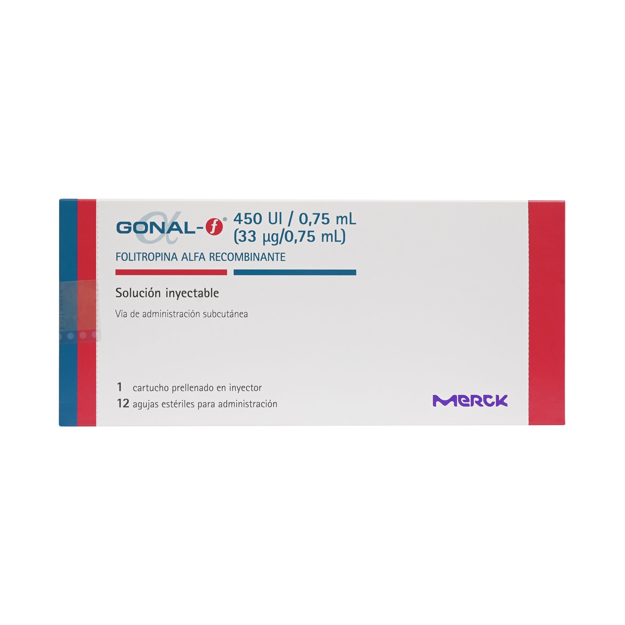 GONAL-f solución inyectable 450 UI/ 0,72 mL (folitrofina alfa)