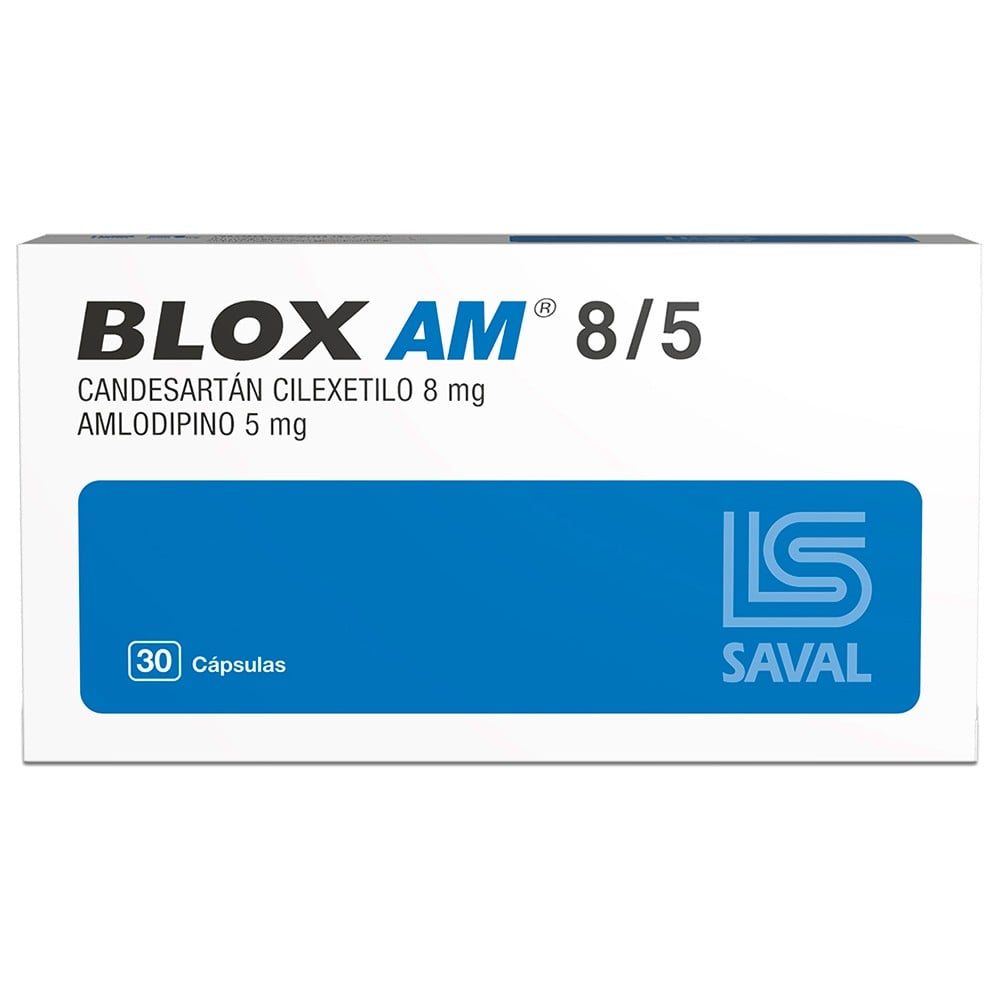 BLOX COMPRIMIDOS 8 mg (CANDESARTÁN CILEXETILO)