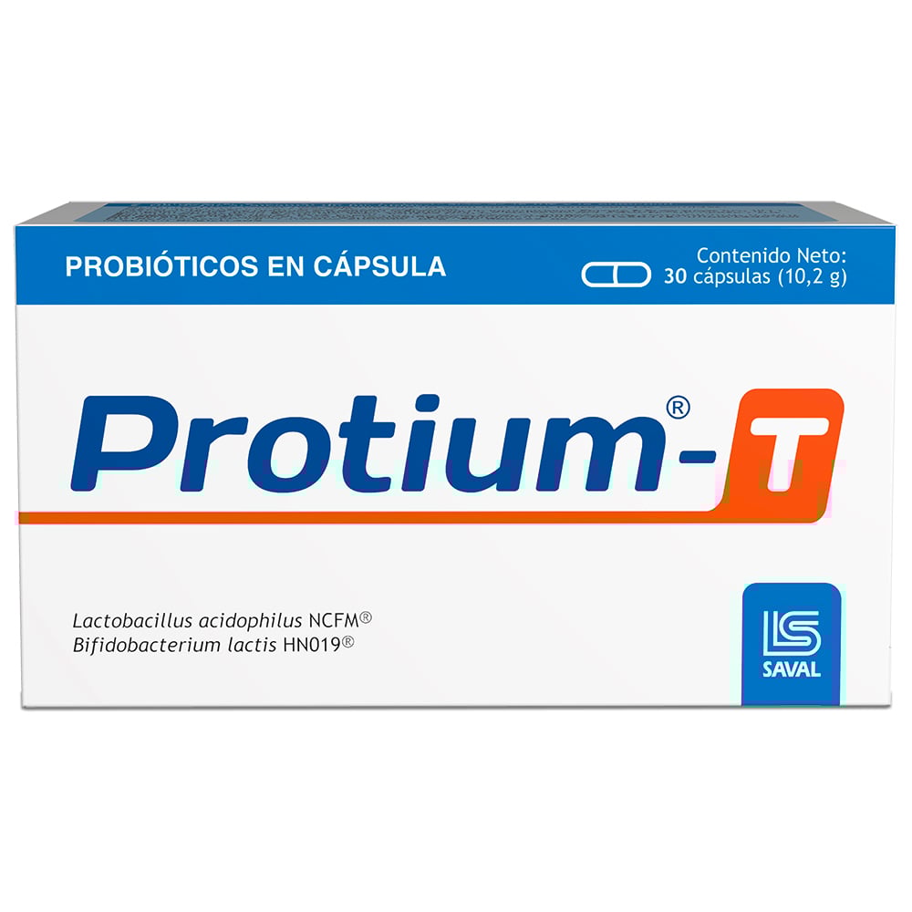 Protium Transit Probioticos 30 Cápsulas