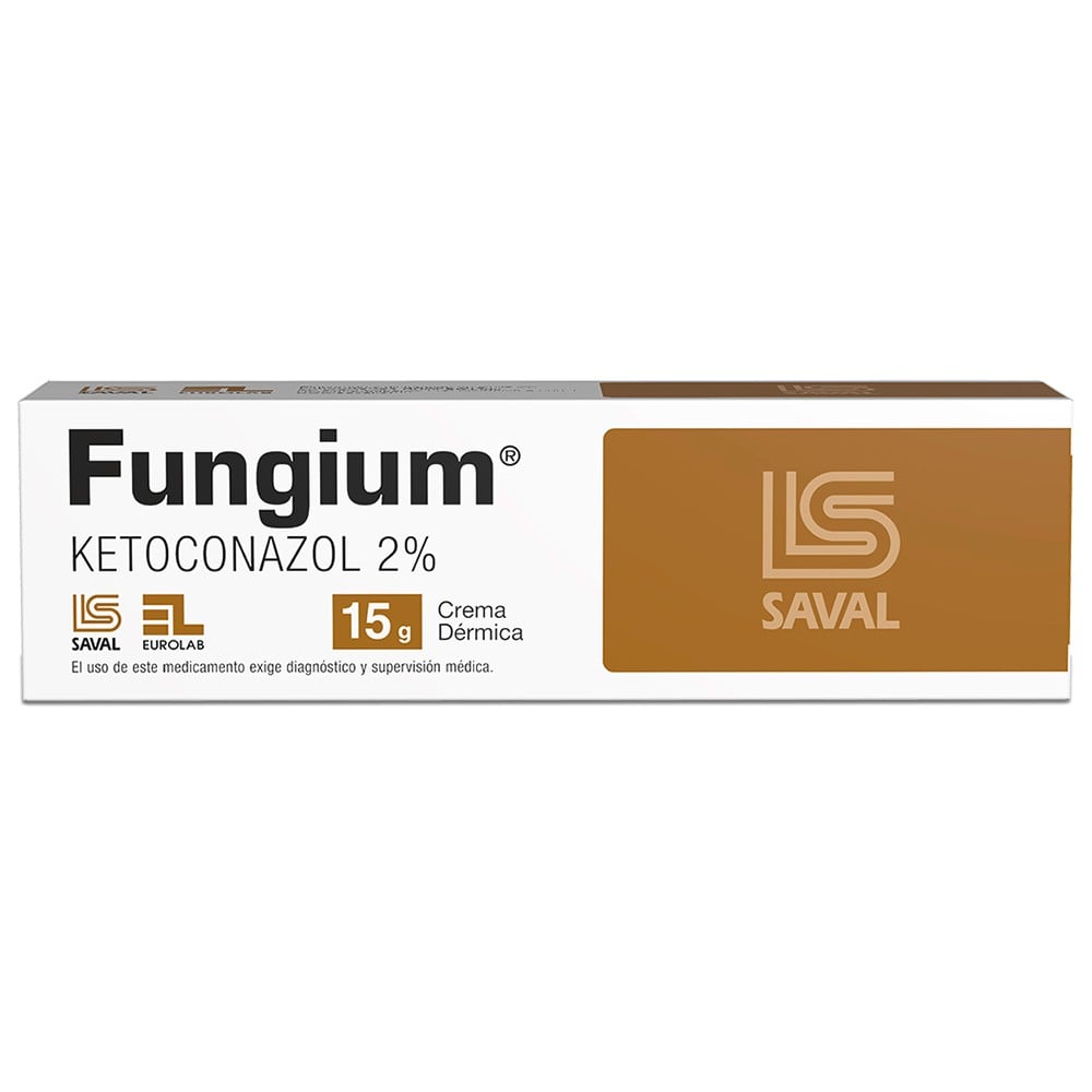 Fungium Ketoconazol 2% Crema Tópica 15 gr