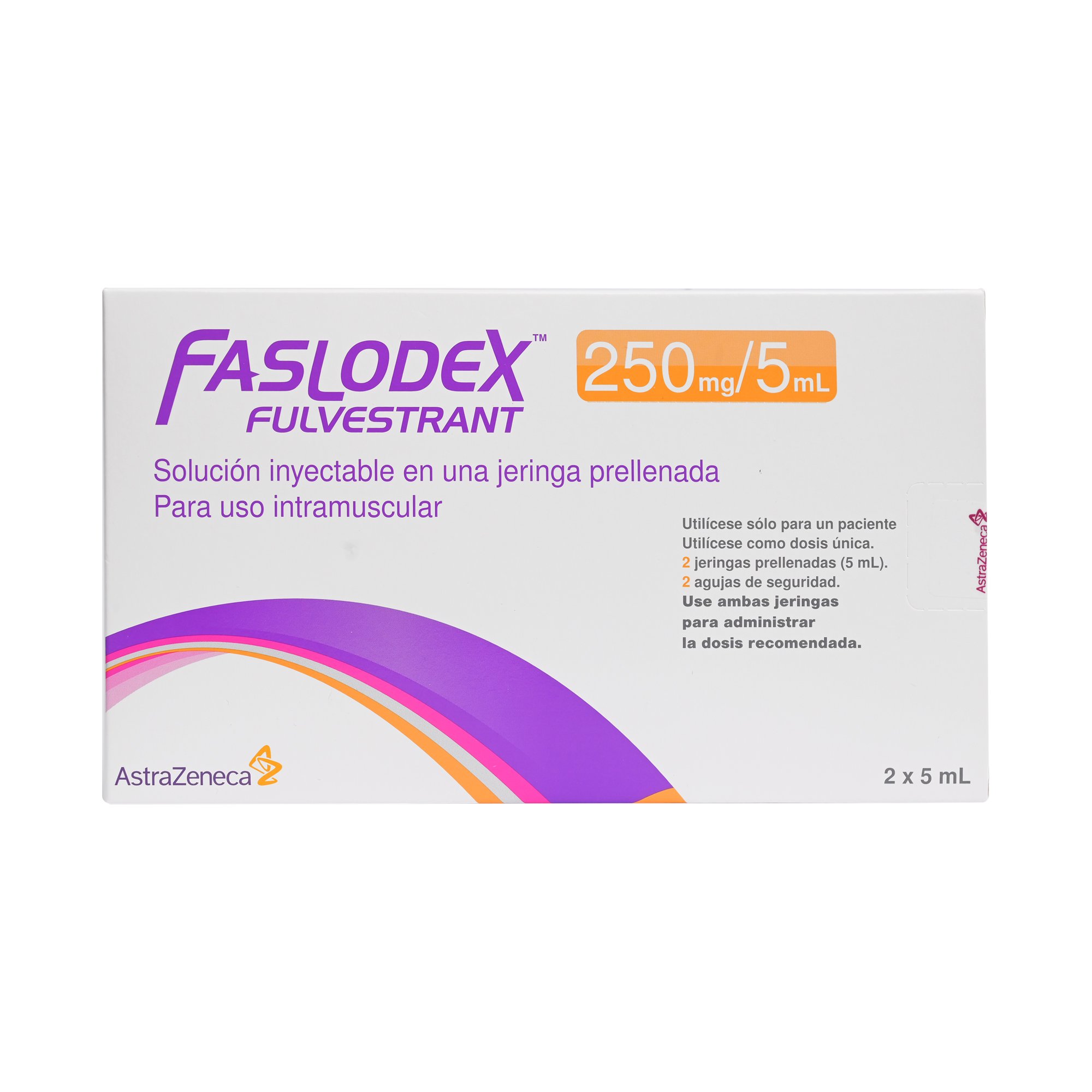 FASLODEX SOLUCIÓN INYECTABLE 250 mg/5 mL