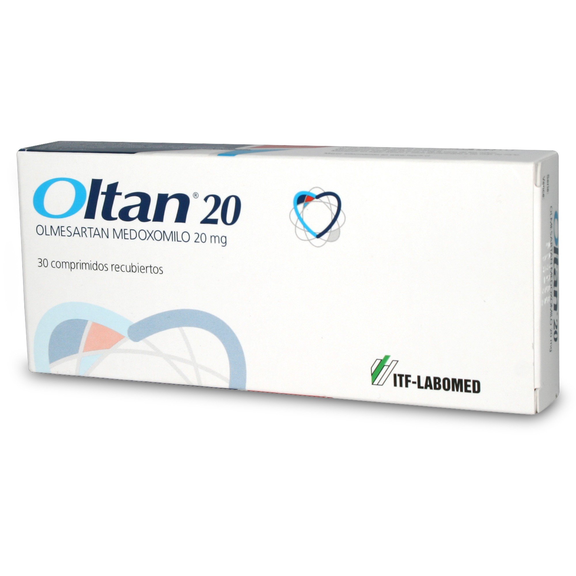 OLTAN 20 COMPRIMIDOS RECUBIERTOS 20 mg (OLMESARTAN MEDOXOMILO)