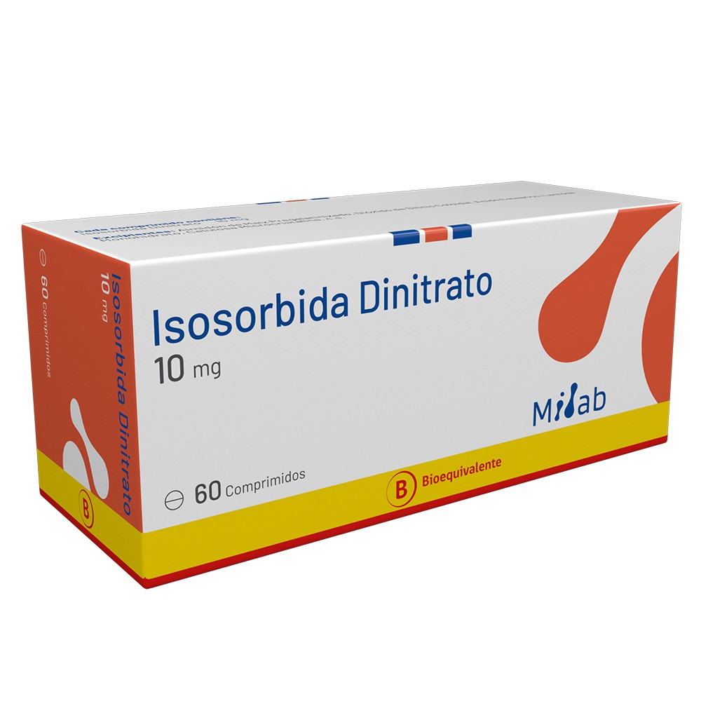 ISOSORBIDE DINITRATO COMPRIMIDOS 10 mg