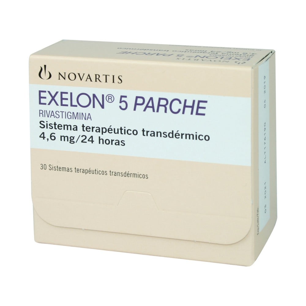 Exelon TTS Rivastigmina 4,6 mg 30 Parches