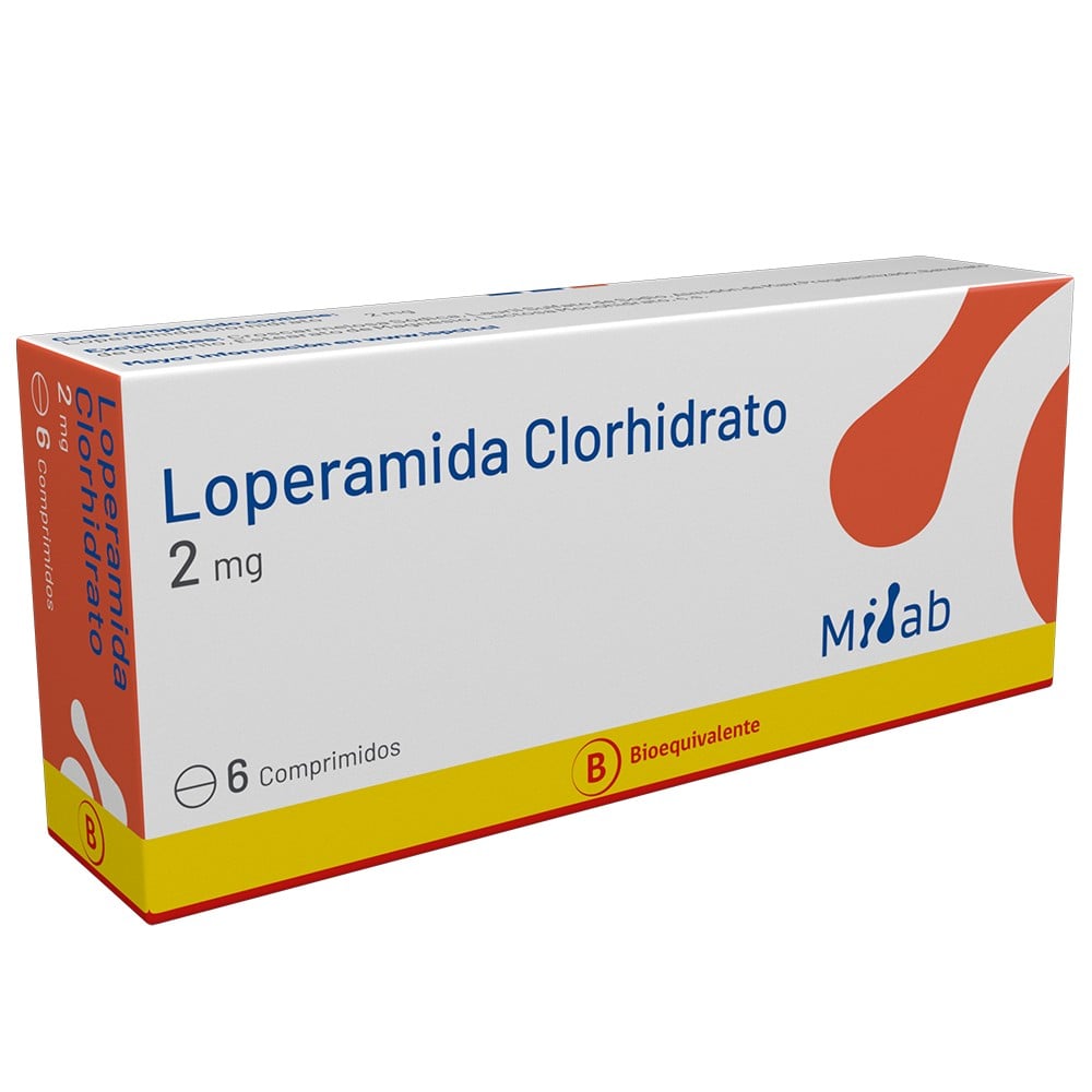 Loperamida 2 mg 6 Comprimidos