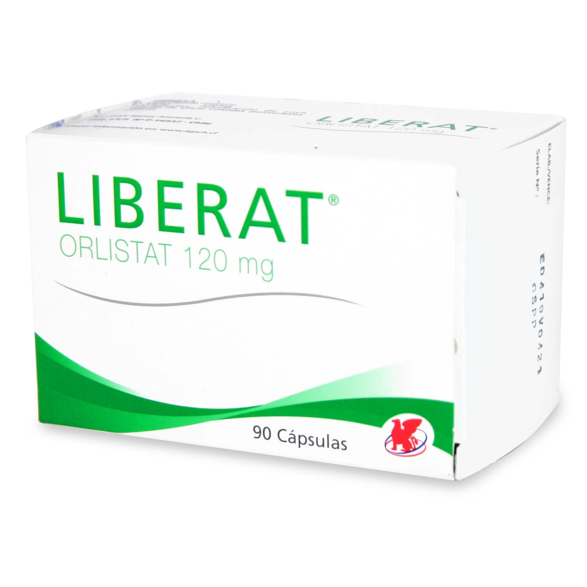 Liberat Orlistat 120 mg 90 Cápsulas