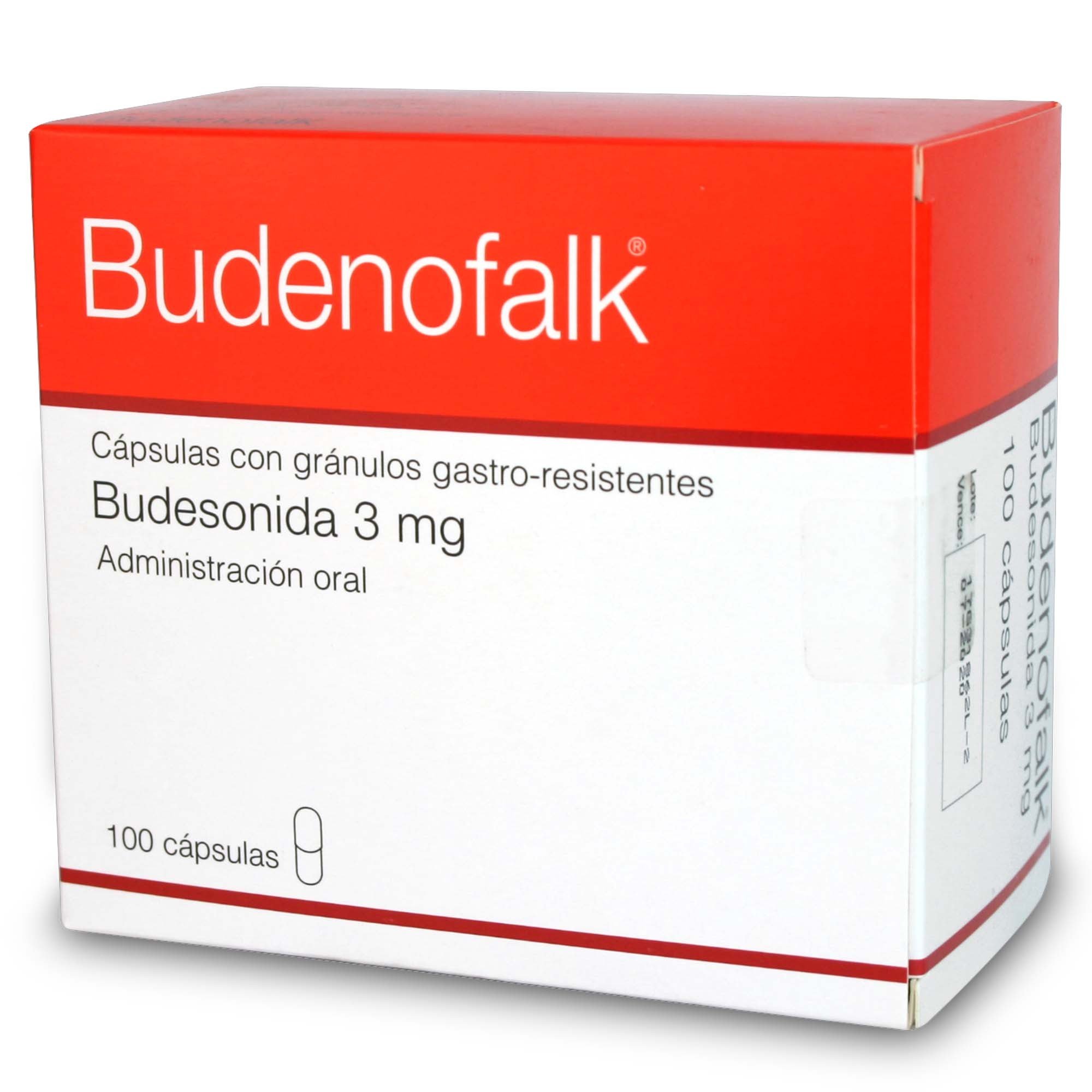 BUDENOFALK CÁPSULAS CON GRÁNULOS GASTRORESISTENTES 3 mg (BUDESONIDA)