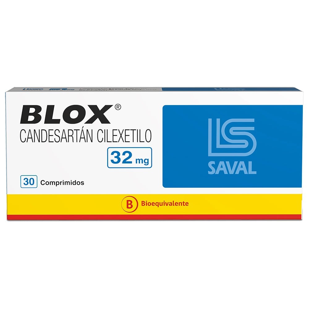 BLOX COMPRIMIDOS 32 mg (CANDESARTÁN CILEXETILO)