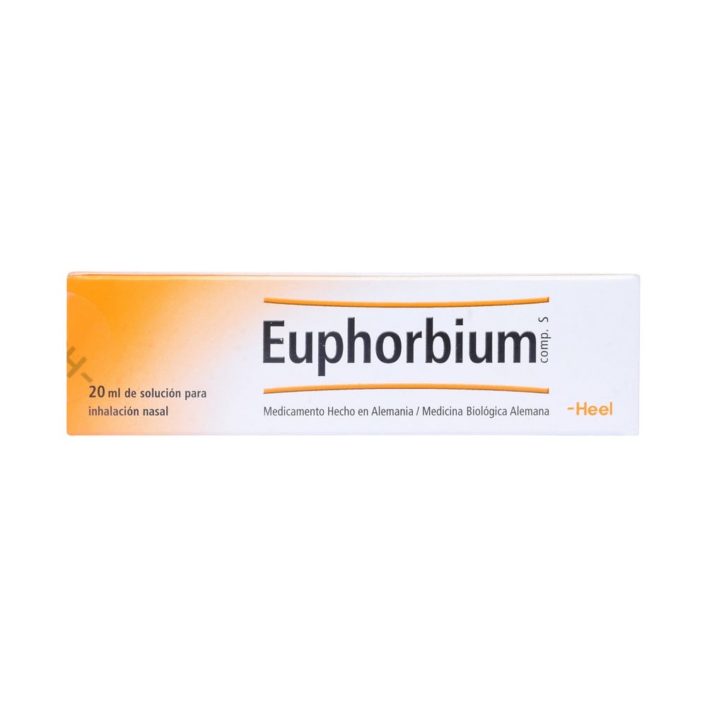Euphorbium D4 Solución Para Inhalación Nasal Spray 20 mL